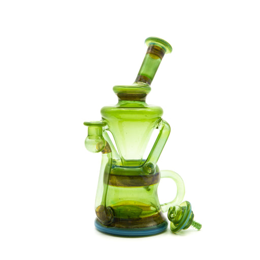Walmot Glass Fully Worked Recycler Rig