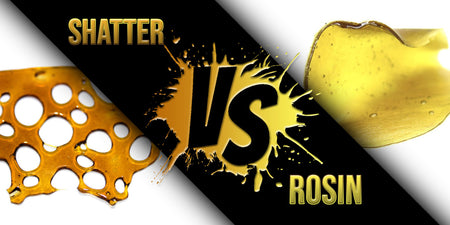 Rosin Vs Shatter: What's The Difference