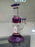 Sleeps Glass Accented Banger Hanger Rig Purple Satin in Ambrosia 10 mm 90 degree