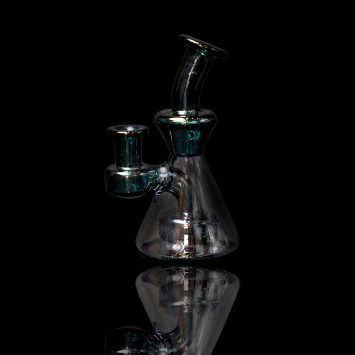 Badash Glass Mini Rig Dark Green