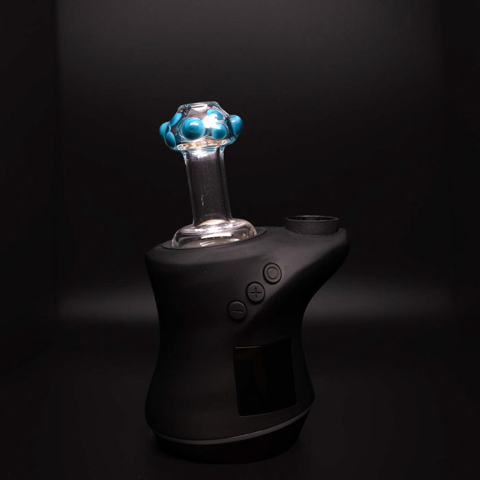 Mind Blowing Glass Carta Dry Attachment with Dots Design 3