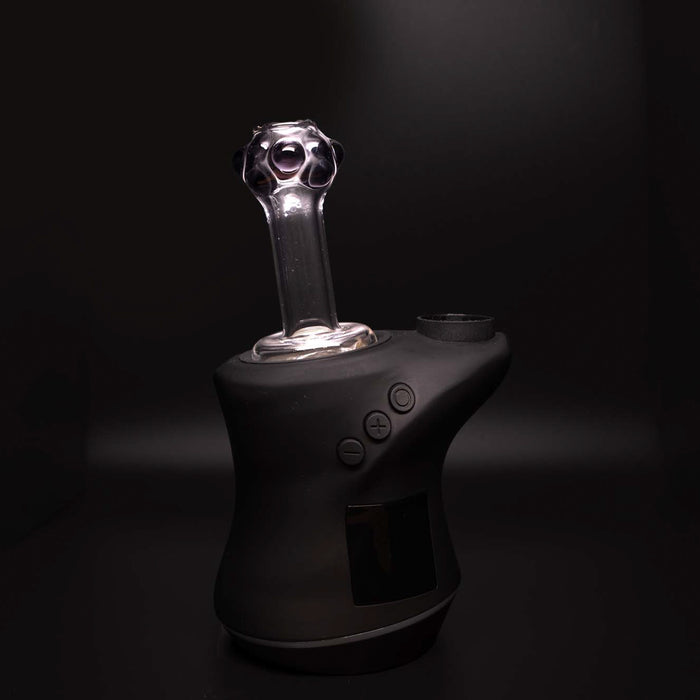 Mind Blowing Glass Carta Dry Attachment with Dots Design 4