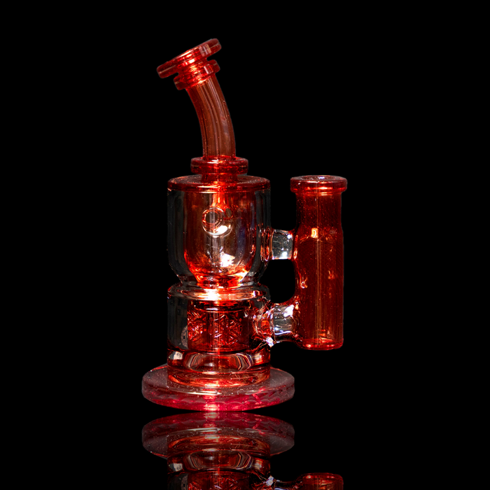 FatBoy Glass - Color Mini Taurus - Strawberry Red