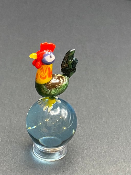 Heretic Glass Marble Chicken