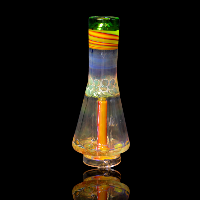 NES Glass CARTA Glass Attachment - Yellow and Red
