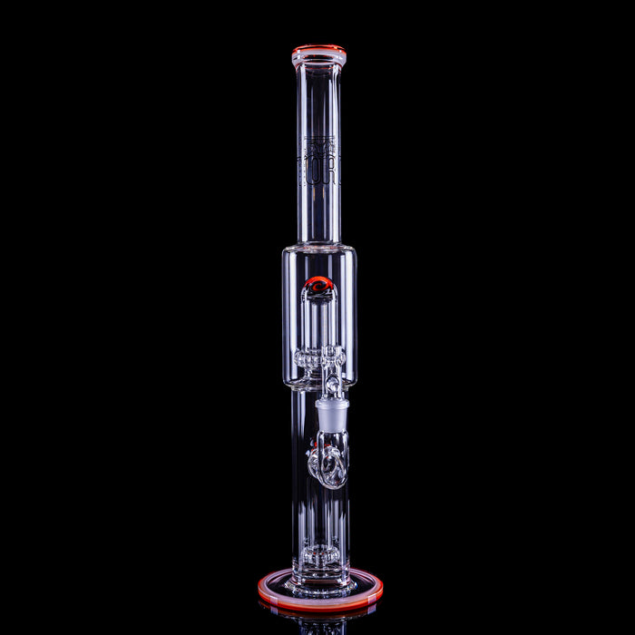 Toro Glass Circ 18in Straight Tube Red Reversals 18mm