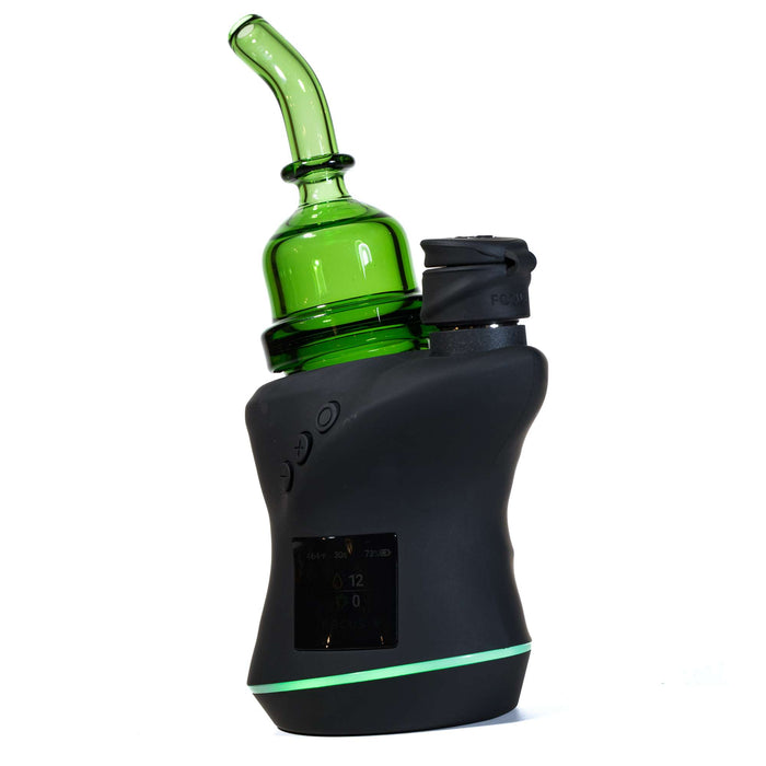 Zach Harrison Short Path Sippers - Emerald Green - CARTA Glass Attachment