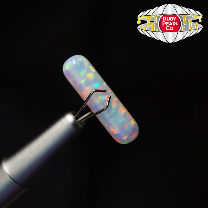 Ruby Pearl CO - Opal Terp Slurper Pillar - White
