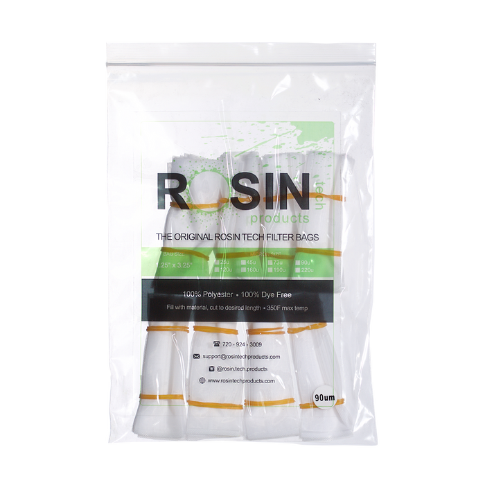 RTP Rosin Filter Bags - 1.25 inch by 3.25 inch, Rosin Filter Bags by Rosin Tech Products available on Dab Nation