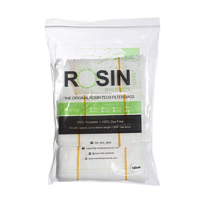 RTP Rosin Filter Bags - 1.75 inch by 5 inch, Rosin Filter Bags by Rosin Tech Products available on Dab Nation