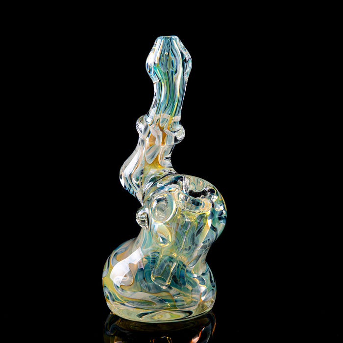 Eric Runes Inside Out Sherlock Bubbler Silver Fume - #4