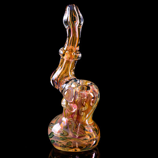 Eric Runes Inside Out Sherlock Bubbler Gold Fume - #3