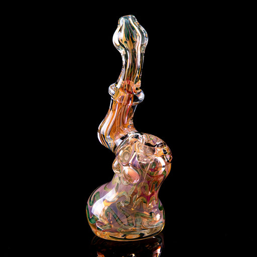 Eric Runes Inside Out Sherlock Bubbler Gold Fume - #5