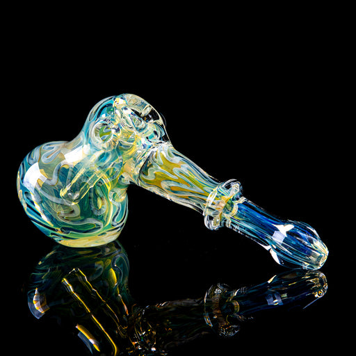 Eric Runes Inside Out Hammer Bubbler Silver Fume - #4