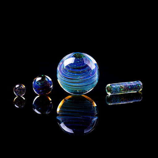 Miyagi Glass - Crushed Opal Slurper Set - #1