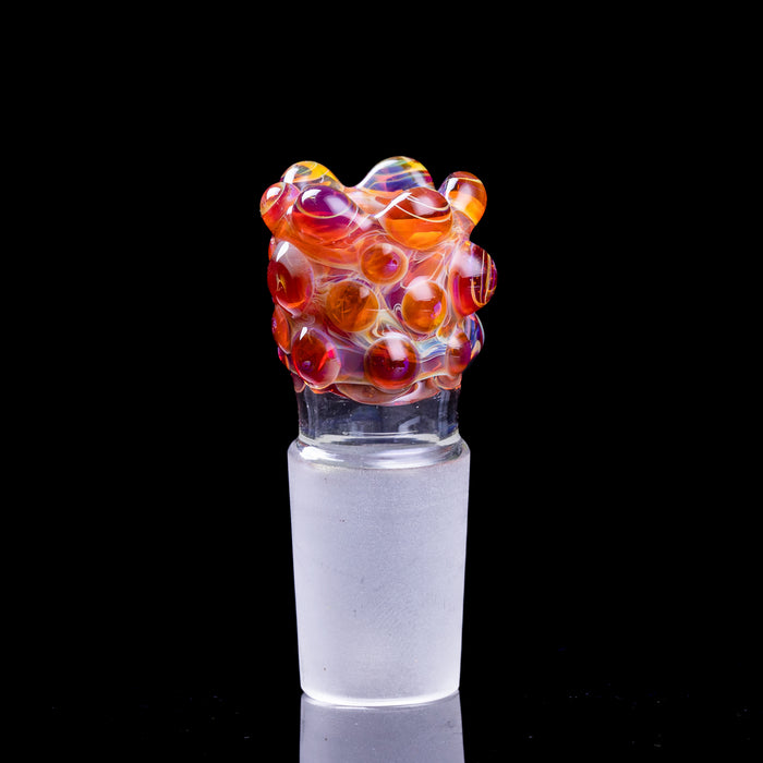 Messy Glass - 18mm 4 hole Bowl Slide # 3