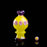 Natrix Glass - Dot Stack Bubble Spinner Cap with Pearl - #19