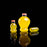 Camper Glass - Slurper Set - Abe's Vault Ex. Yellow