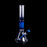 Algae Glass Bong - Blue