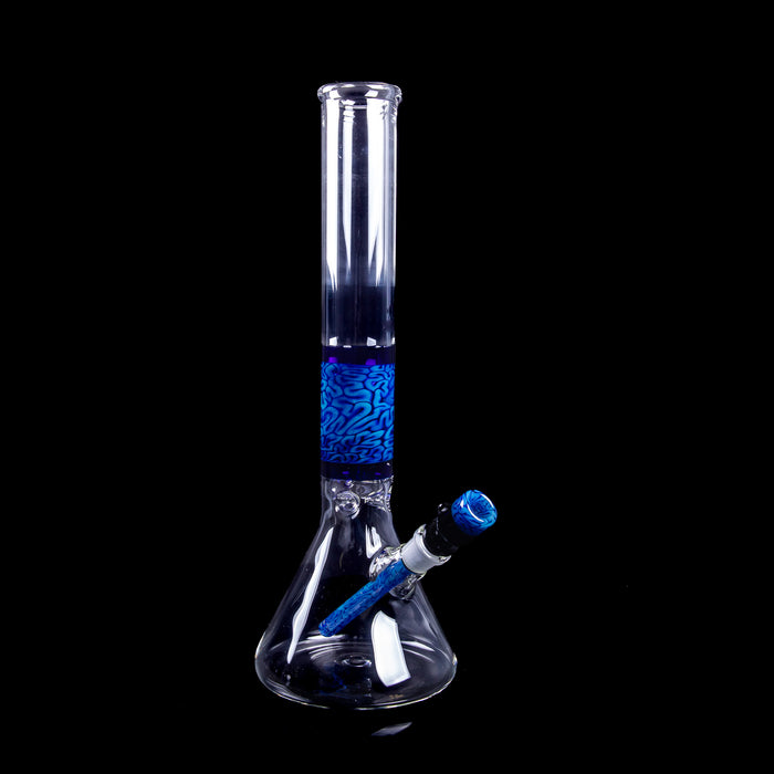 Algae Glass Bong - Blue