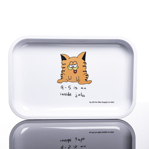 Elbo Metal Tray - Large 9-5 is an inside job