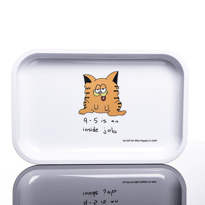 Elbo Metal Tray - Large 9-5 is an inside job
