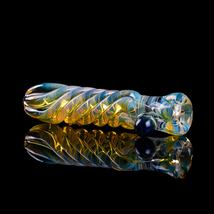 Bonelord Glass - Fumed Chillum #14
