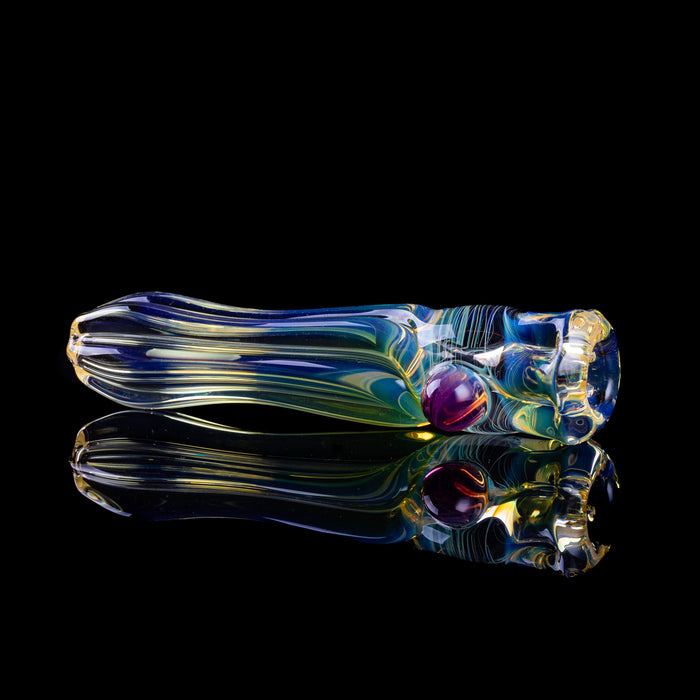 Bonelord Glass - Fumed Chillum #4
