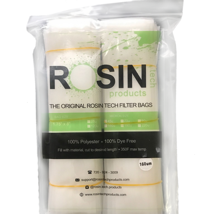 Rosin Tech Products Rosin Filter Bags - 1.75 inch by 8 inch