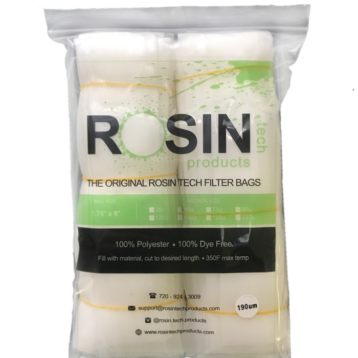 Rosin Tech Products Rosin Filter Bags - 1.75 inch by 8 inch