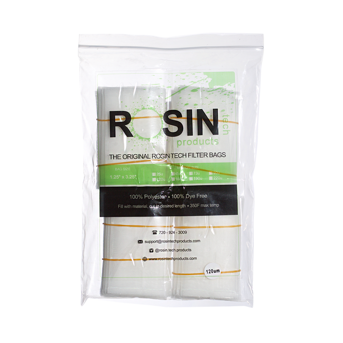 RTP Rosin Filter Bags - 2 inch by 3.5 inch, Rosin Filter Bags by Rosin Tech Products available on Dab Nation