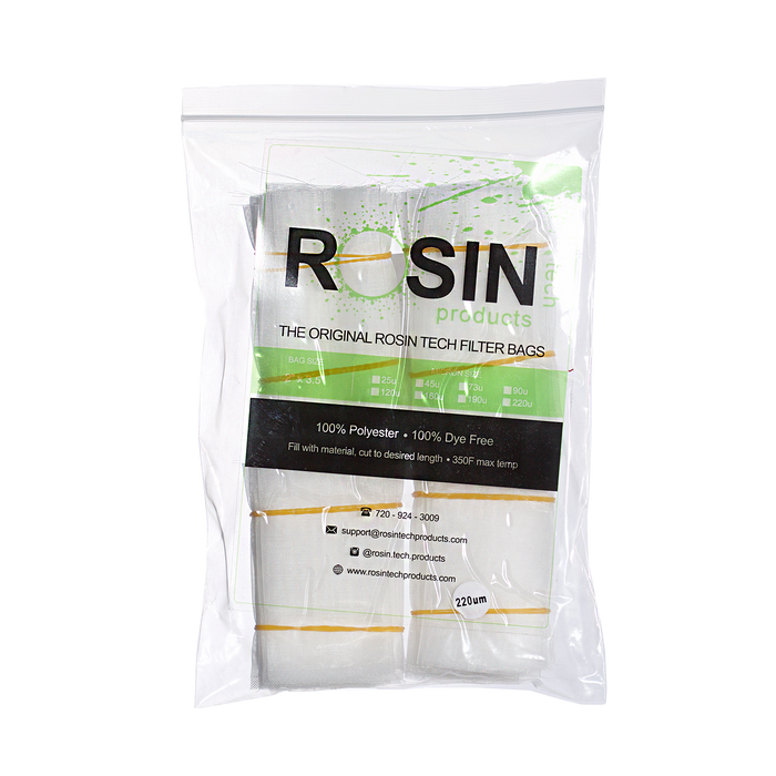 RTP Rosin Filter Bags - 2 inch by 3.5 inch, Rosin Filter Bags by Rosin Tech Products available on Dab Nation