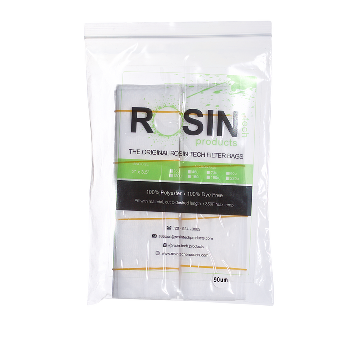 RTP Rosin Filter Bags - 2 inch by 3.5 inch, Rosin Filter Bags by Rosin Tech Products available on Dab Nation