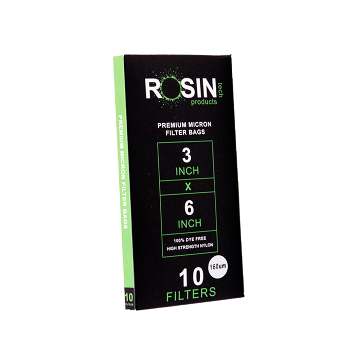RTP Rosin Filter Bags - 3 inch by 6 inch