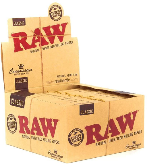 Raw Classic papers- Connoisseur king + tips