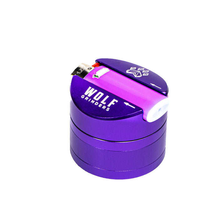 Wolf Bic 4-Piece Herb Grinder