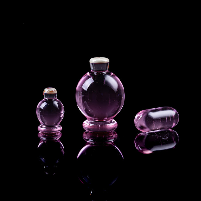 Camper Glass - Slurper Set - Pink Lollipop