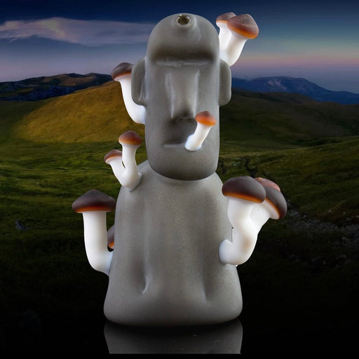 Mattvision Glass Stone Mushroom rig collab with Nevezhan Glass
