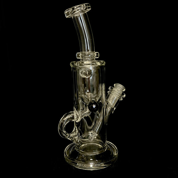 Augy Glass Clear incycler with removable down stem 5 10/45