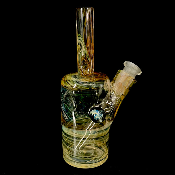 Ray Ravioli Fumed Bottle Rig 14mm 45 degree
