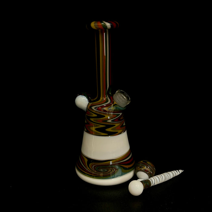Messy Glass basic rig with dabber 1