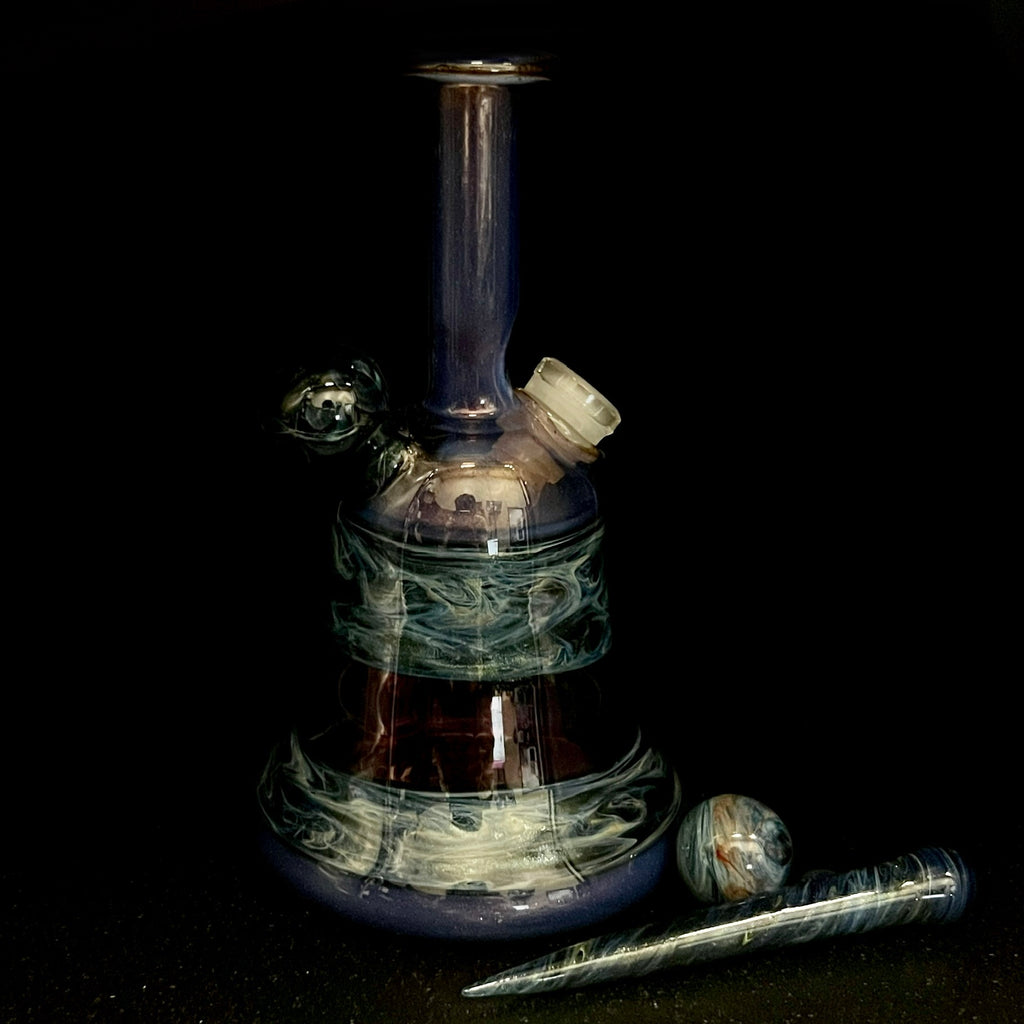 Messy Glass basic rig with dabber 3 | Dab Nation