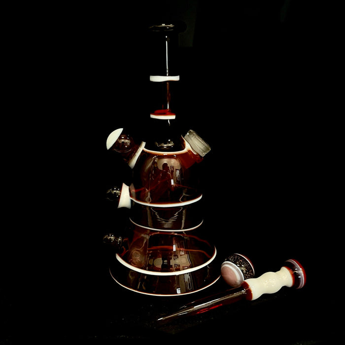 Messy Glass basic rig with dabber 4