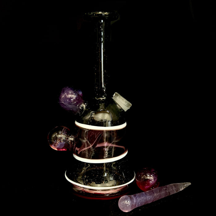 Messy Delux rig with dabber 1