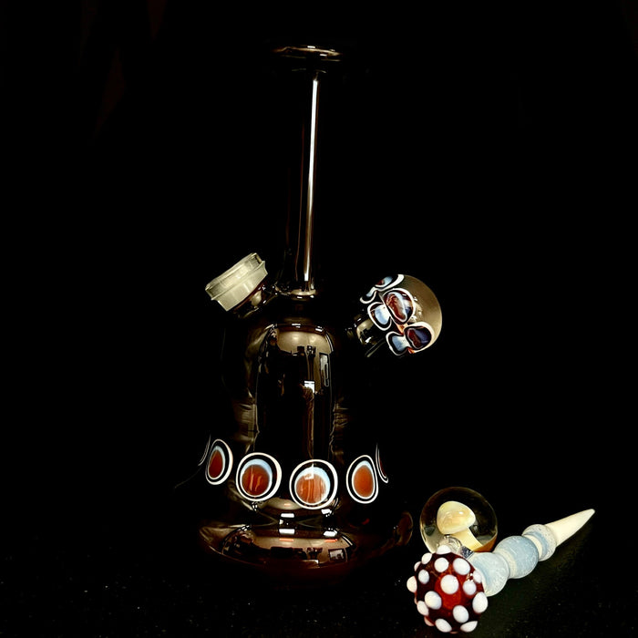Messy Delux rig with dabber 2