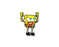 Other World Angry Spongebob Dab Pin