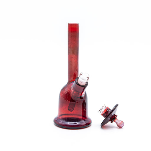 Simpal Glass Full Color Mini Tube Set (Carb Cap, Stem, and Terp Pearls)