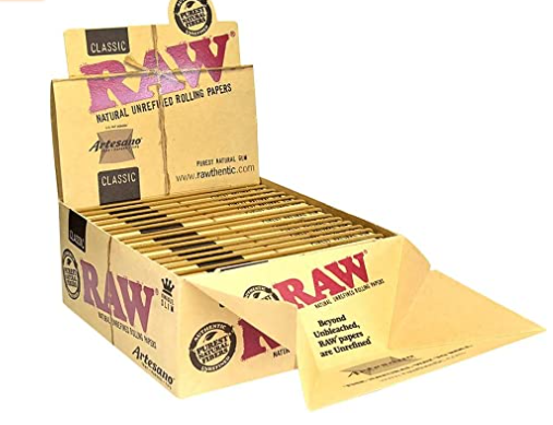 Raw Organic Hemp- Artesano Tray + papers + tips