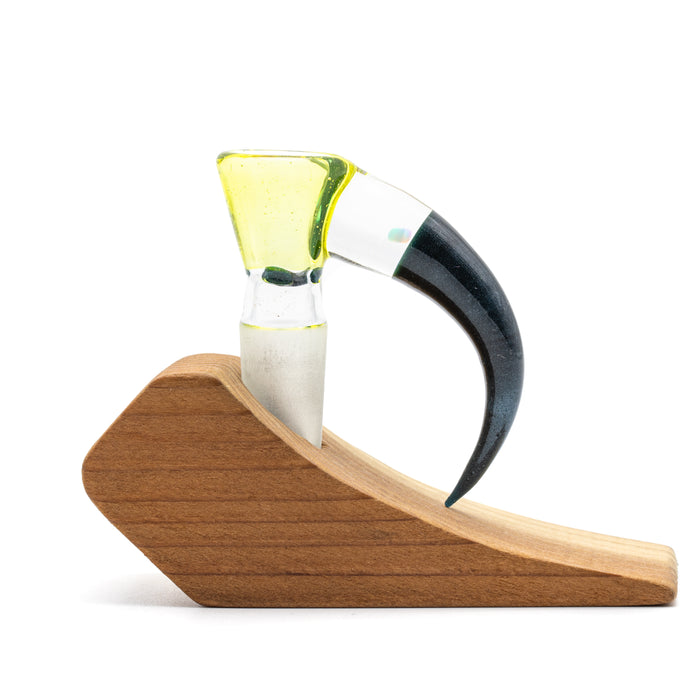 Unity Glass Works 3 Hole With Opal Slide 14mm 19