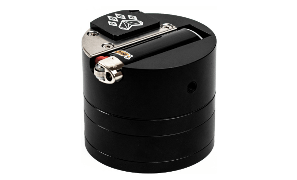 Combo Crusher 6-in-1 Herb Grinder Hand Pipe - Black